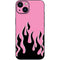 Pink Flames iPhone Skins